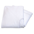 Luxury Hotel Bulk Percale White 100% Cotton Fitted Bed Sheet